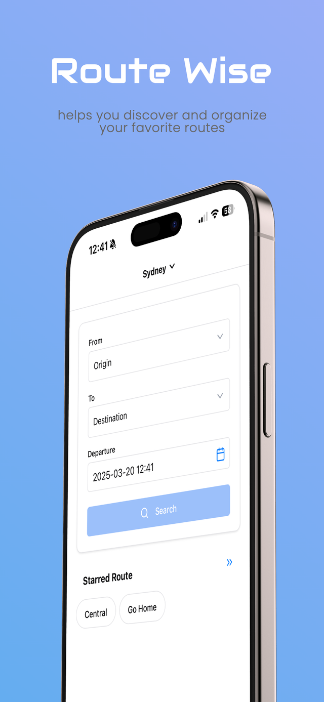 Picture of the homepage